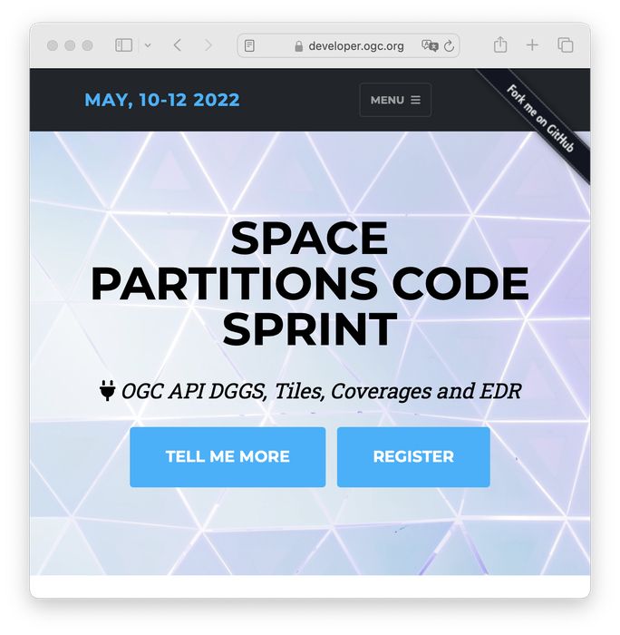 OGC Code Sprint May 2022