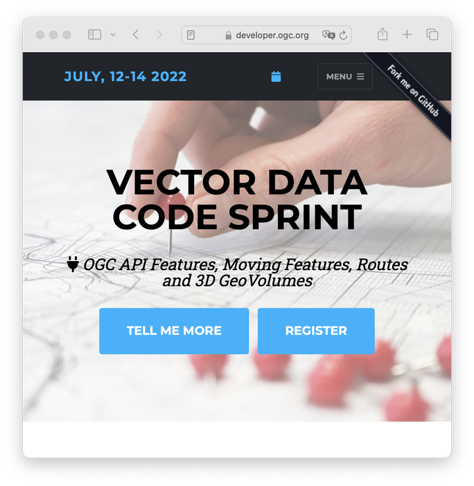 OGC Code Sprint July 2022