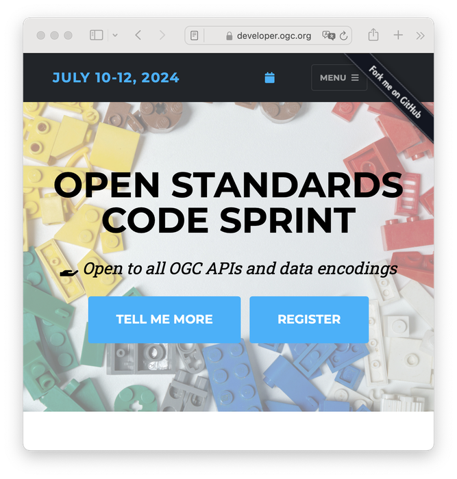 OGC Code Sprint July 2024
